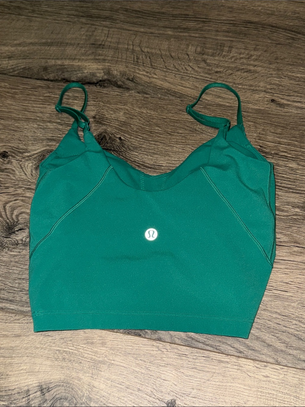 lululemon athletica Teal Green Supportive Padded Sports Bra